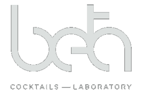 Beta Cocktails Laboratory Logo